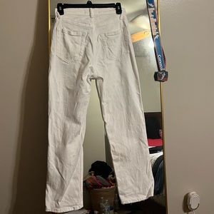 White Abercrombie and fitch jeans